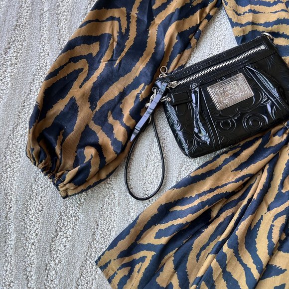 VICI COLLECTION Print Ballon Sleeve Tiered Dress - Picture 7 of 13